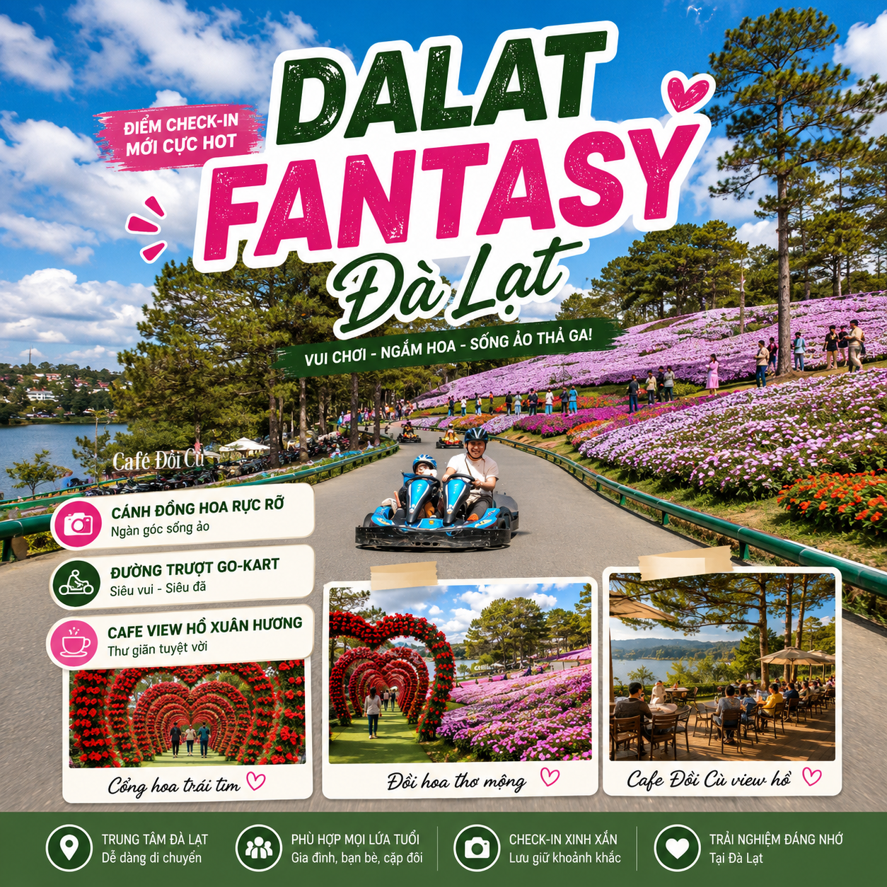 Dalat Fantasy – Điểm Check In Mới Tại Đà Lạt