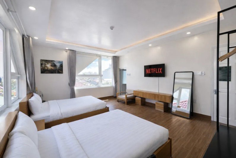 Phòng đôi homestay đà lạt savio