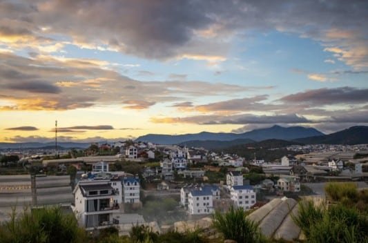 Toàn cảnh homestay Đà Lạt View Đẹp
