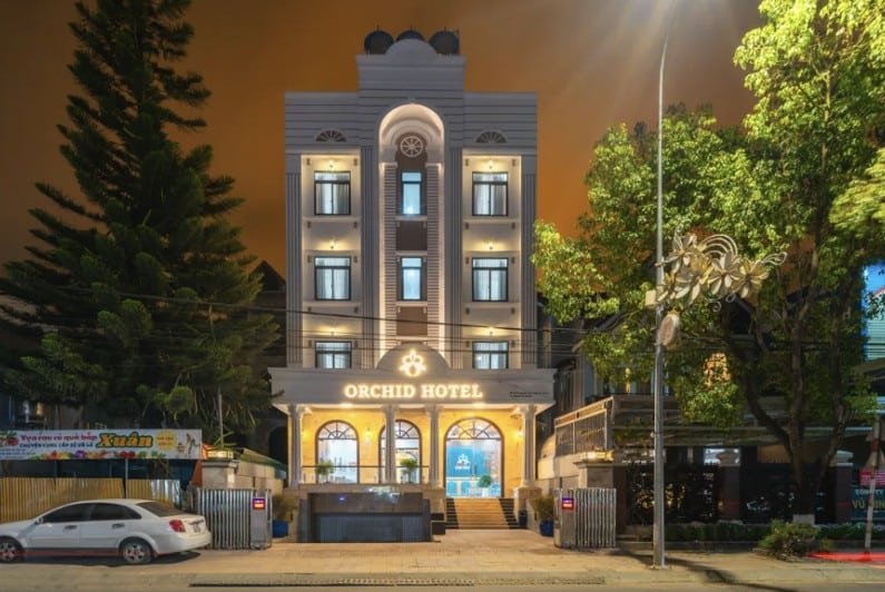 Mặt tiền khách sạn đà lạt orchid hotel