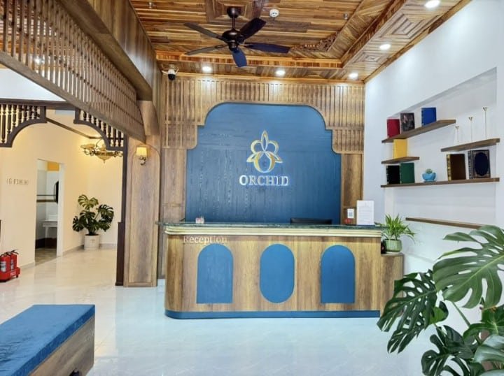 Sảnh khách sạn Đà Lạt Orchid Hotel