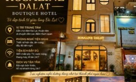 Phòng khách sạn Đà lạt 1 Sao Rosaline hotel