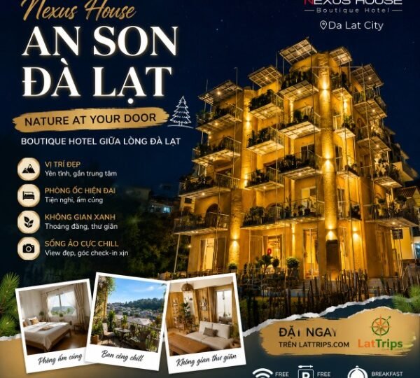Nexus House An Son Da Lat khách sạn 2 sao đà lạt