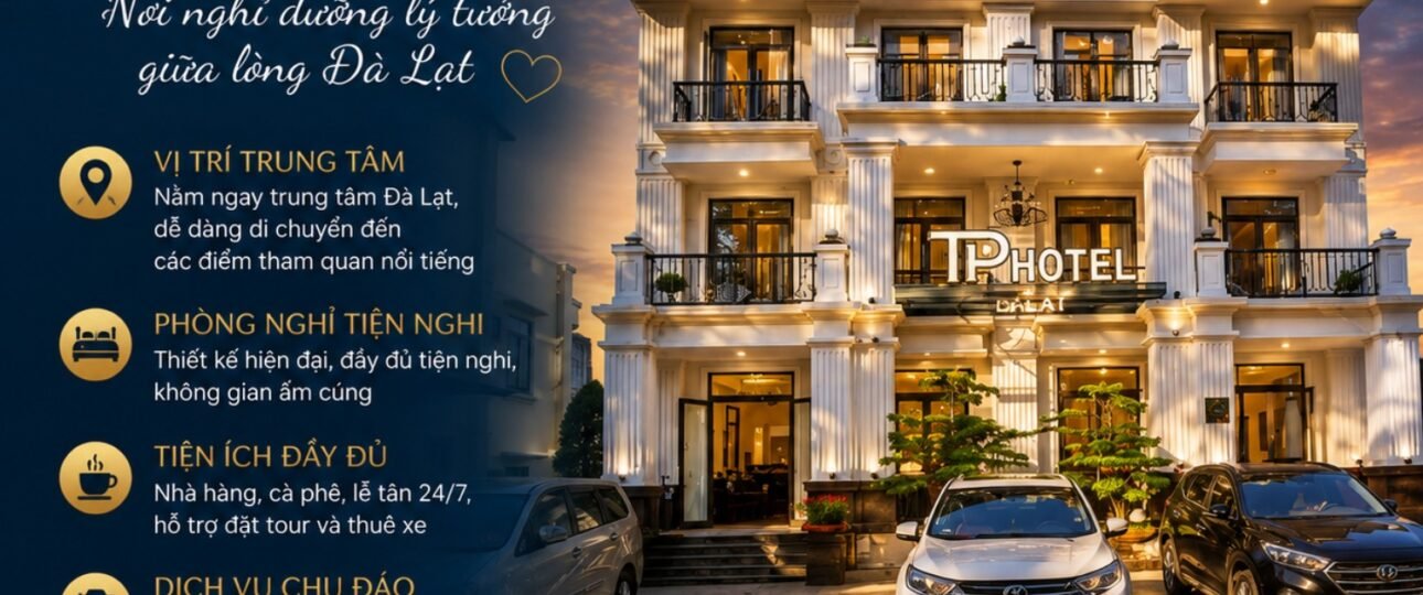 Đặt phòng khách sạn 2 sao Đà Lạt TP hotel
