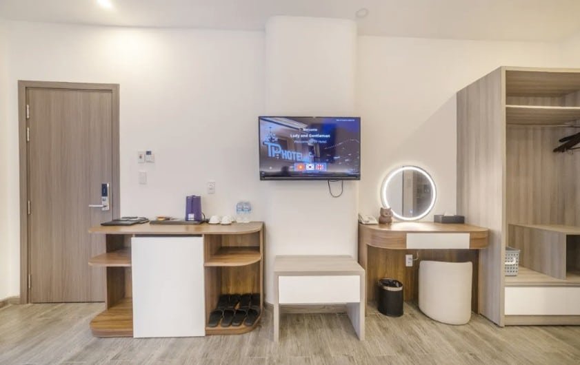 Tiện nghi tại phòng khách sạn 2 sao Đà Lạt TP hotel