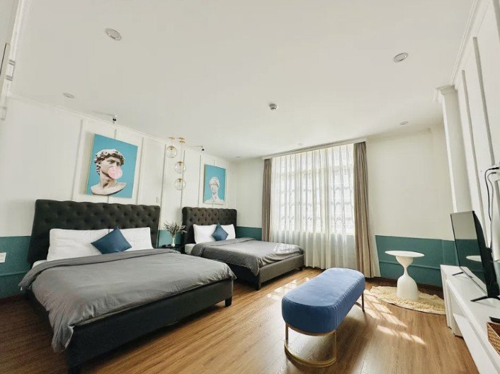 Phòng đôi khách sạn Đà lạt 1 Sao Rosaline hotel