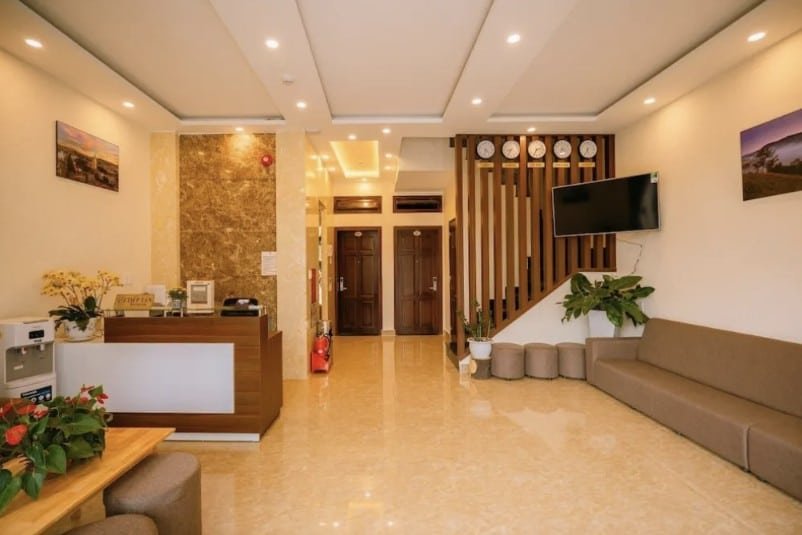 Sảnh khách sạn Huyen 179 Đà Lạt Hotel
