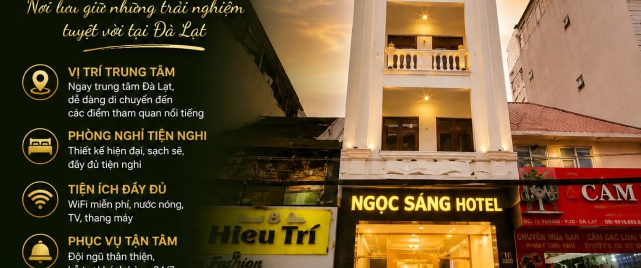 khách sạn đà lạt 2 sao Khách sạn Ngọc Sáng 3
