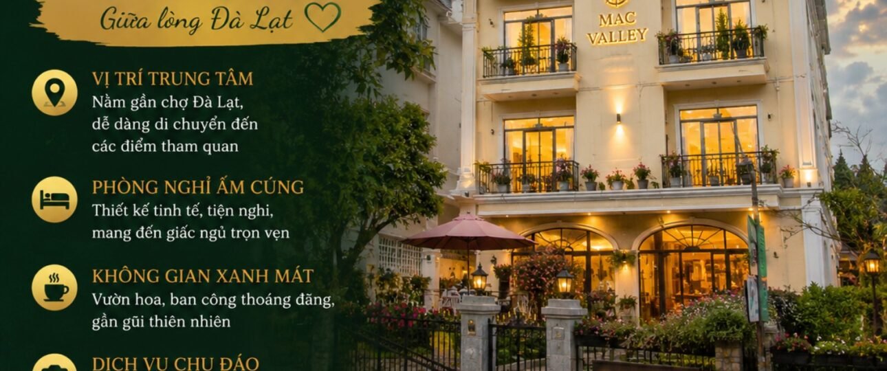 Phòng khách sạn đà lạt 3 sao Mac Valley Dalat Hotel