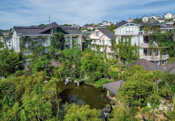 Toàn cảnh khách sạn đà lạt 3 sao Mac Valley Dalat Hotel 