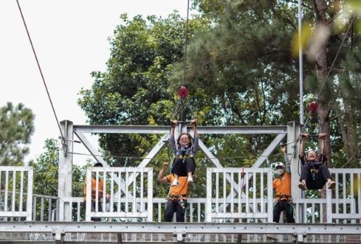 Chơi Zipline Đà Lạt