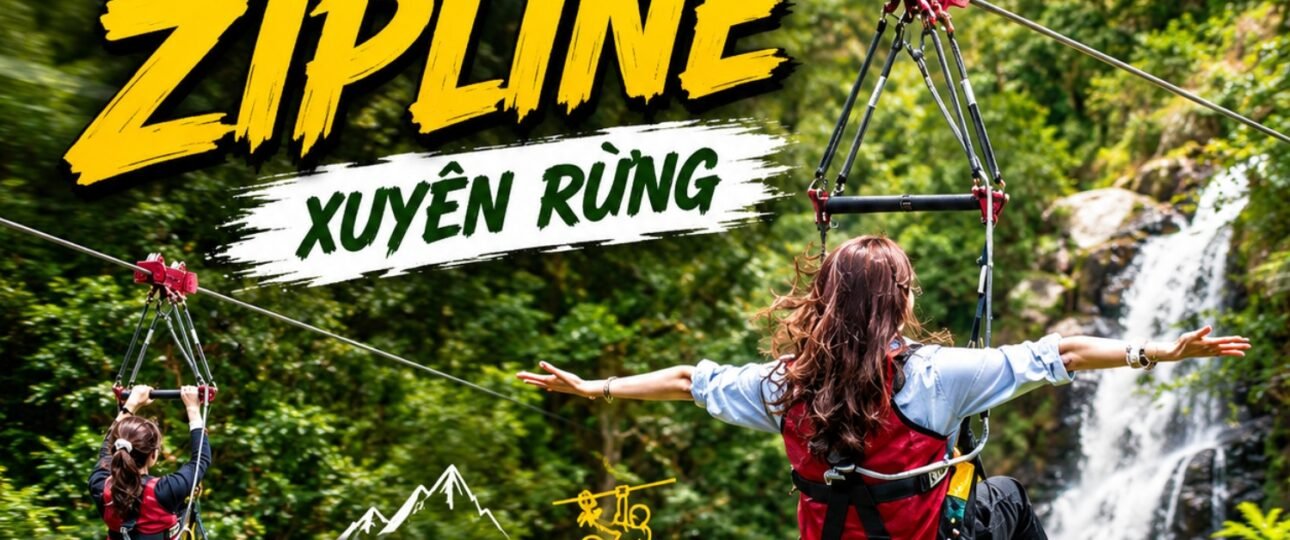 vé zipline đà lạt bao nhiêu ?