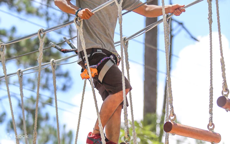 Combo Đu Dây High Rope Course và Đi Xe Trượt Thác Datanla