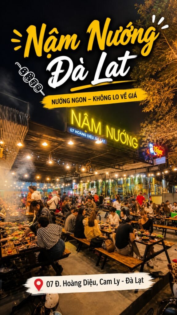Quán Nậm Nướng Hoàng Diệu Đà Lạt